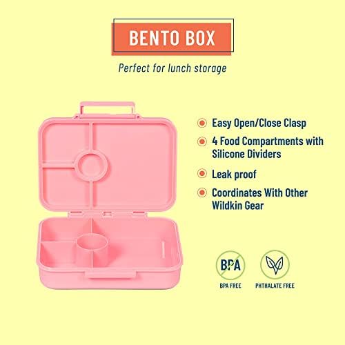 Wildkin Kids Pack-It-All Thrack Turence עם Bento Box