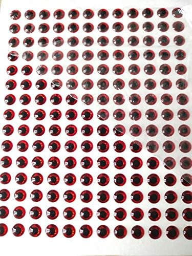 84 יחידות 16 ממ אדום תלת מימד תלת מימד הולוגרפי פיתוי עיני פיתוי 3D עין תלת מימד עין רכה תלת מימד הולוגרפית פיתוי עיניים