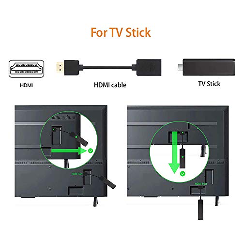 Vcelink 1-Pack HDMI HISTED כבל כבל זכר לצרור נקבה עם 2 חבילות 8K HDMI 90 מעלות ומתאם 270 מעלות