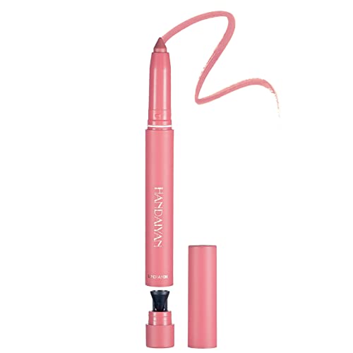 חדש מט עפרון שפתון עם משלוח מחדד, מאטס קטיפה שפתון עיפרון לאורך זמן ללא דהייה תוחם שפתיים שפתון, מתנה עבור נשים