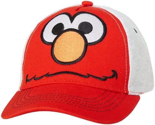 כובע בייסבול כותנה לפעוטות ברחוב סומסום - אלמו, מפלצת עוגיות, ציפור גדולה, אוסקר הגרוש