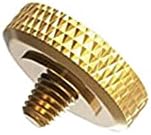 פליז זהב פליז קעור שחרור כפתור שחרור טבעת גומי לפוג'פילם ללייקה לניקון עבור סוני