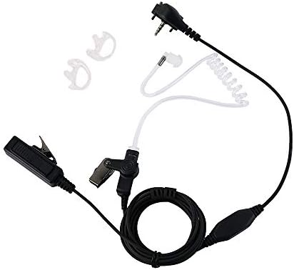 2 חוט מעקב ערכת סמוי אקוסטית צינור שומר ראש אפרכסת אוזניות מיקרופון עבור יאסו ורטקס סטנדרטי-261 ויקס - 230 ויקס-231