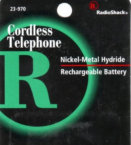 RadioShack 2.4V 1500mAh Ni-MH סוללת טלפון אלחוטית 23-970